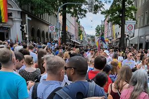 Auf dem CSD