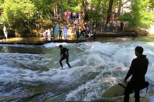 Video Surfen auf der Isar