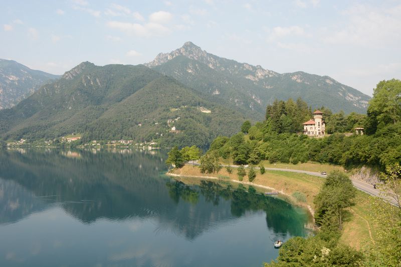 Blick zurück Richtung Mezzolago