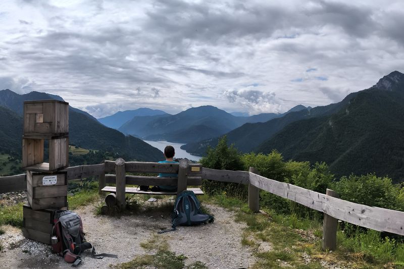 360°-Panorama am Belvedere von Bezzecca