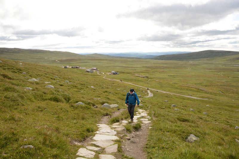 Der von Sherpas gemachte Weg