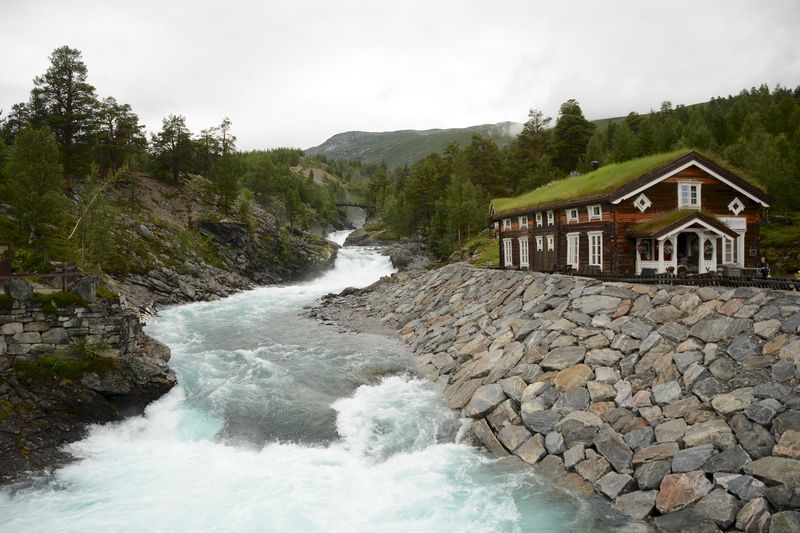 In Billingen am Wasserfall