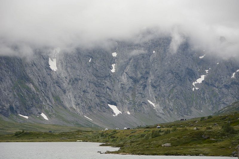 Kurz vor einem Pass - was für eine Landschaft!