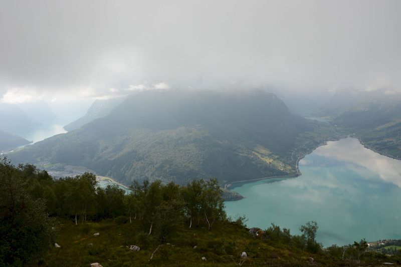 Ohne Wolken wäre es fast langweilig