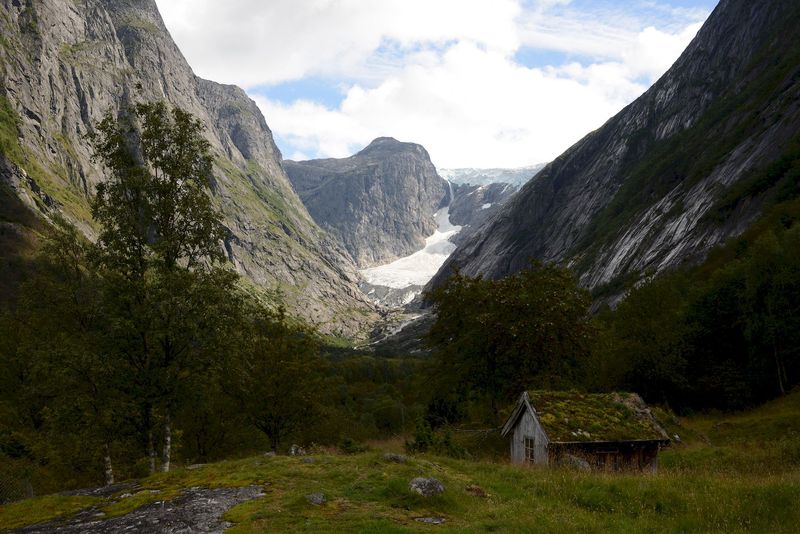 Auf der anderen Seite der Brenndalsbreen