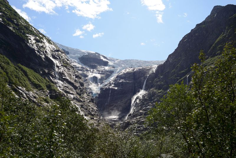 Der Kjenndal-Gletscher