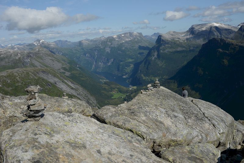 Nochmals der Blick Richtung Geirangerfjord