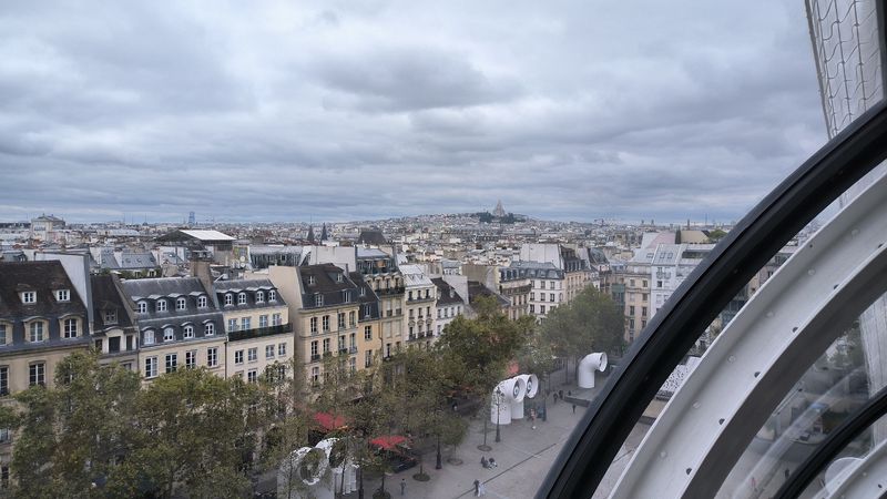 Blick auf Sacré-Cœur de Montmartr