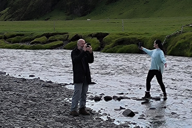 Am Skógafoss