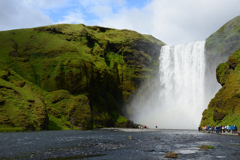 Am Skógafoss