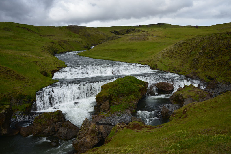 Am Skógafoss