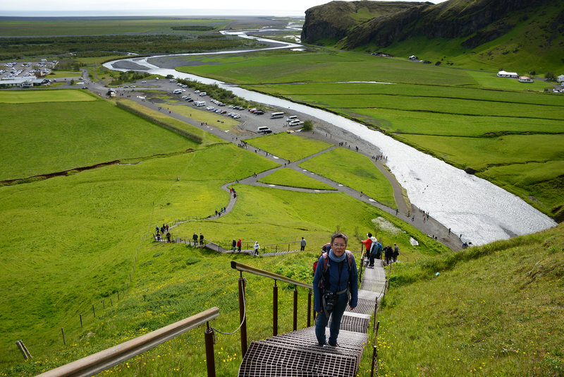 Am Skógafoss